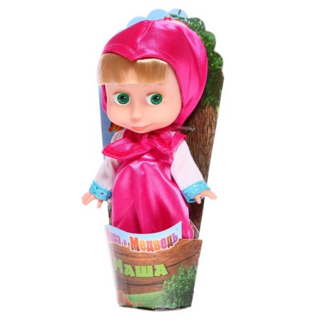 Doll in the envelope "Masha and the Bear", 15 cm-1