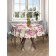 The tablecloth "Flower tenderness", round, Saten, d = 150 cm