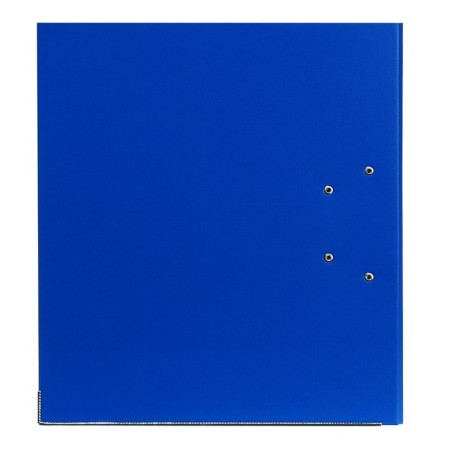 A4, 75 mm, LAMARK, PVC, bilateral wrapping, metal edging, pocket for a spine, collected, blue/pink-7