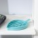 Soap dish "leaf", plastic, 17 × 10.5 × 2 cm, color mix