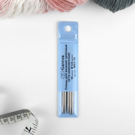 Knitting knitting needles, hosiery, d = 3 mm, 10 cm, 5 pcs-1