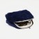 Women's wallet on the farmar, dark blue color