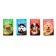 A set of magnetic bookmarks "How fun to read", 4 pcs.