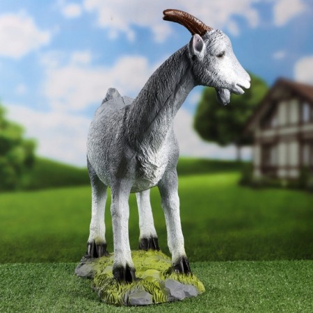 Garden figure "Small goat" 47x43x20cm-3
