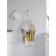 Apron of a kitchen with a photo print “Candle Gift”, adjustable, size OS