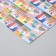 Scrapbooking paper bilateral "travel" density 180 grams set 5 pcs 30.5x32 cm