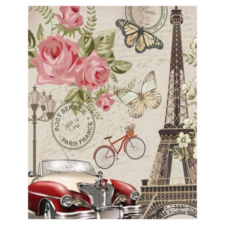 Pillow Golk "Romance of Paris, Decorative, size 16x45 cm-1