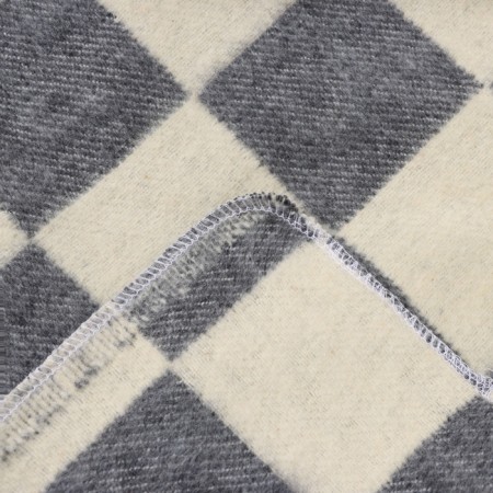 Bayle blanket 140x205cm, gray, HL80%, polyester20%, 420g/m-3