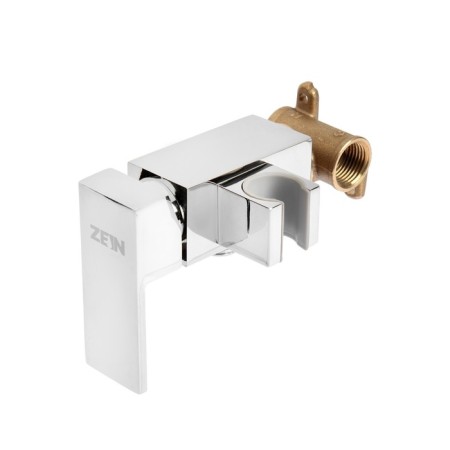 Mixer with hygienic shower Zein, cartridge ceramics 35 mm, brass, chrome-9