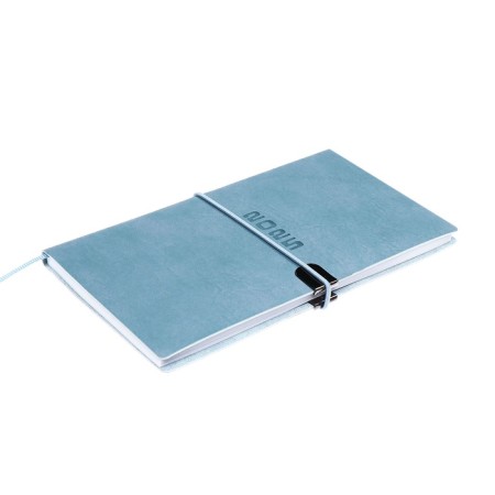 The weekly dated 2025, Escalada, 175 x 95 mm, soft cover with artificial leather, 64 sheets, pancake embossing, block 70, blue-2