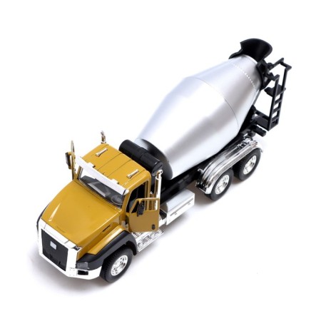 Metal “concrete” truck, inertia, doors, light and sound are opened-3
