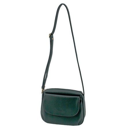 Cross-Bodi bag, lightning department, green color 20x21x7cm-1
