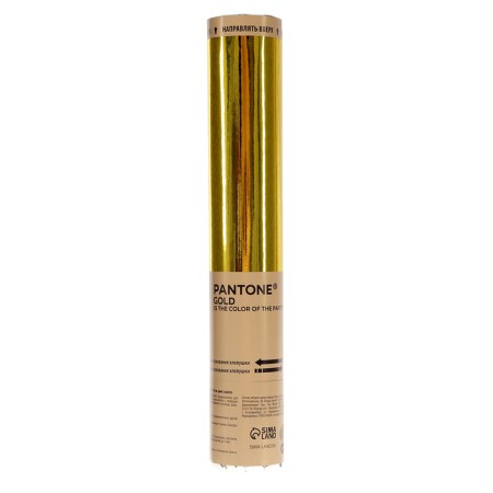 Pneumatic clap "Golden Party" 30cm, color gold-2