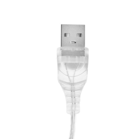 LED phytoslight, 4 watts, 5 c, in a pot, USB, multi -pointral, 2 circles-3