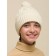 Children's hat, size 53-54, dairy color