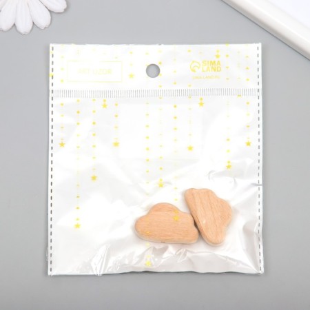 Busina for creativity Tree "Cloud" 2.3x3.7 cm-3
