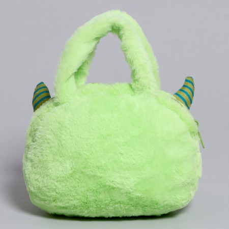 Handbag "Montrustrik", 21 cm, green color-2