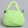 Handbag "Montrustrik", 21 cm, green color