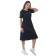 Women's dress Open Your Eyes, size 46, black color