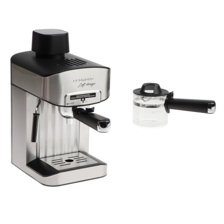 Redmond RCM-M1523 coffee maker, 800 watts, 0.35 l, black-silver-2