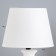 Table lamp "Given" E14 40W white-silver 20x20x31 cm Risalux