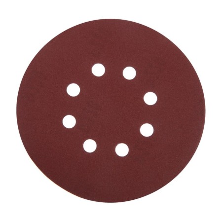 Circle of abrasive grinding under the "Velcro" tundra, perforated, 150 mm, p220, 5 pcs.-5
