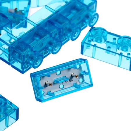 Block-electronic designer "Electronic Labyrinth", 72 schemes, 34 parts-7