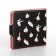 Wallet on the button, the color is black