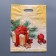 Package "Gift in Gold", plastic with a cut pen, 40x31 cm, 60 μm