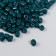 Cube glass 4x4 mm "gray-blue" set 20 grams
