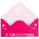 Money envelope, 16.5 x 8 cm "Happy Birthday", Minnie Mouse