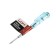 Scrap screwdriver indicator, plastic handle, 120 mm