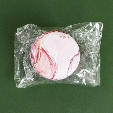 Aromatic candle from bee wax "Beauty", Flower aroma, 6 x 6 x 4 cm.-5