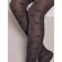 Колготки детские с рисунком «бантики» Conte Elegant Samira, рост 158-164 см, цвет grafit