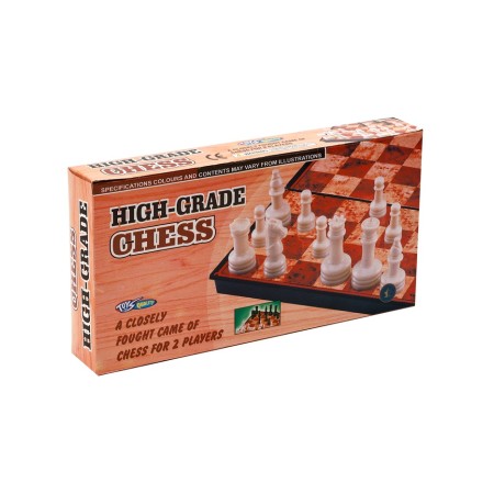 Chess 30 x 30 cm, King H-5.6 cm, d-2.3 cm, plastic board and figures-7