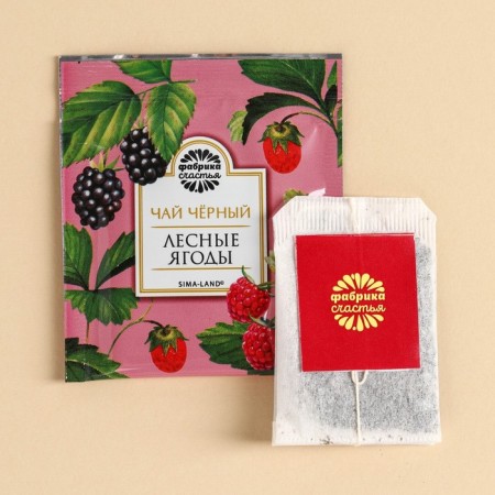 Tea in the bag of "berry", taste: forest berries, 1 pc. X 1.8 g.-1