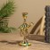 Camel candlestick 17 cm, brass