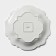 Porcelain dish Magistro "suite", d = 30.5 cm, white color