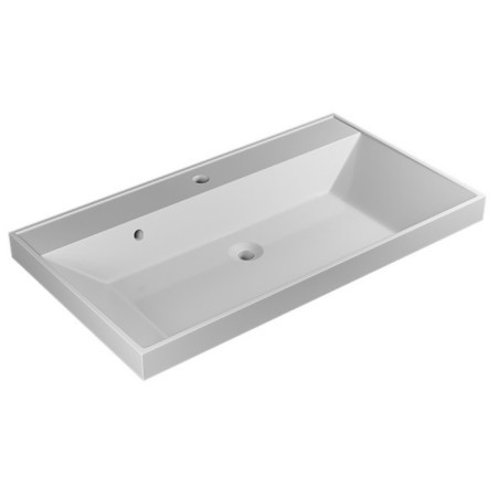 Sink uperwood Classic, furniture, 80 cm, rectangular-4