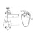 BUNE BAUU BA5333-4-B723-C018 bath, pour 322 mm, shower set, brass, chrome