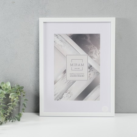 Photo frame Plastic "Mira" 30x40 cm with Paspartt (21x30 cm) P641861-15 (12)