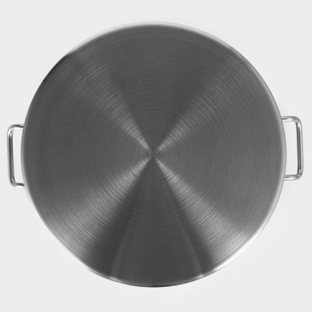Hanna Knovell stainless steel pan with a lid, 35l, d = 40 cm, h = 26 cm, wall thickness 1 mm-7