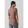Women's turtleneck with short sleeve Eliseeva Olesya, size 56, brown color