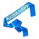 Tape "Jubilee", 3D satin, blue