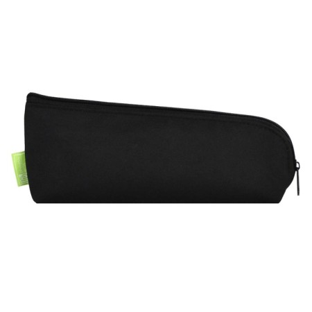 Penal soft, 1 compartment, 80 x 200 x 40 mm, voluminous, phoenix "Gest language" Black 62090-3
