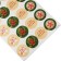 Stickers for business and gifts "February 23", 40 pcs, 4 x 4 cm