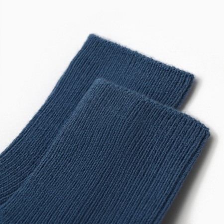 Children's socks minku, blue color, 12-14 cm-1