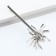 Hair hairpin "Devil's beautiful", 6 x 3 cm