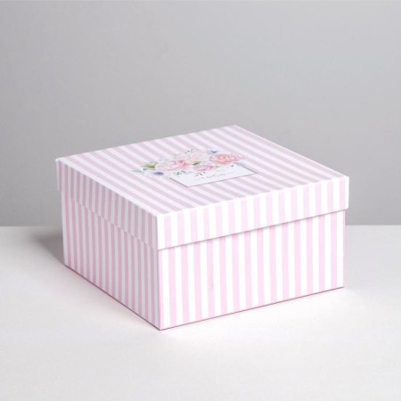 Set of boxes 5 in 1, gift packaging, “you”, 14 x 14 x 8 - 22 x 22 x 12 cm-4