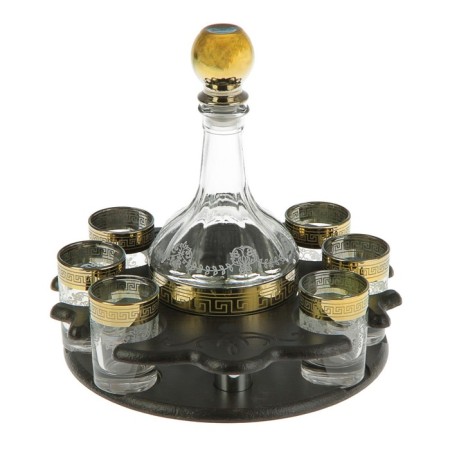 Mini-bar 7 objects metropolitan, engraving 500/50 ml-6